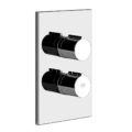 Gessi EMPORIO VIA MANZONI 38269 38794 Bateria termostatyczna dwuobiegowa z przylaczami 1 2 filtrami i przelacznikiem dwuobiegowym 1 2 z glowica ceramiczna wiele kolorow
031 Chrom 149 Finox 299 Czarny XL
