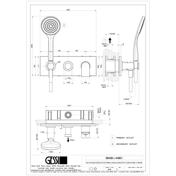 Gessi-EMPORIO-VIA-MANZONI-38439-44901-Bateria-prysznicowa-podtynkowa-dwuobiegowa-z-przelacznikiem-zaworem-przelaczajacym-uchwytem-sluchawki-prysznicowej-wiele-kolorow-rys-techniczny.jpg EMPORIO VIA MANZONI 38439+44901 rysunek techniczny