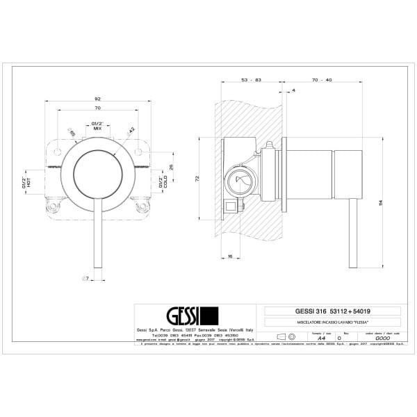 Gessi-FLESSA-53112-54019-Bateria-prysznicowa-podtynkowa-jednoobiegowa-z-przylaczami-1-2-wiele-kolorow-rys-techniczny.jpg FLESSA 53112+54019 rysunek techniczny