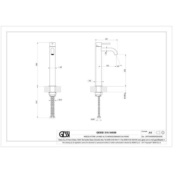 Gessi-FLESSA-54009-Bateria-umywalkowa-nablatowa-z-przylaczami-3-8-wiele-kolorow-rys-techniczny.jpg FLESSA 54009 rysunek techniczny