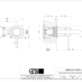 FLESSA 54197+54083 rysunek techniczny