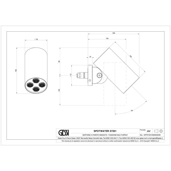 Gessi-FLESSA-57201-Deszczownica-scienna-regulowana-z-antilimestone-przylacze-1-2-wiele-kolorow-rys-techniczny.jpg FLESSA 57201 rysunek techniczny