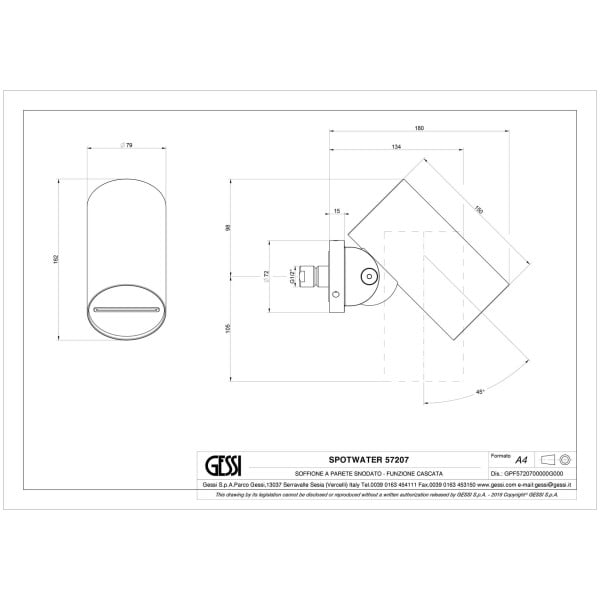 Gessi-FLESSA-57207-Deszczownica-scienna-regulowana-z-antilimestone-przylacze-1-2-wiele-kolorow-rys-techniczny.jpg FLESSA 57207 rysunek techniczny