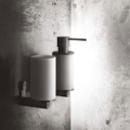 Gessi316 GESSI316 ACCESSORIES 54707 Kubek z uchwytem sciennym wiele kolorow 239 Stal szczotkowana 707 Czarny metal szczotkowany PVD 708 Miedź szczotkowana PVD 726 Ciepła stal PVD