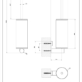 GESSI316 ACCESSORIES 54719 rysunek techniczny