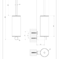 GESSI316 ACCESSORIES 54720 rysunek techniczny