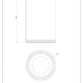GESSI316 ACCESSORIES 54731 rysunek techniczny