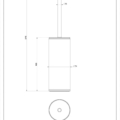 GESSI316 ACCESSORIES 54743 rysunek techniczny