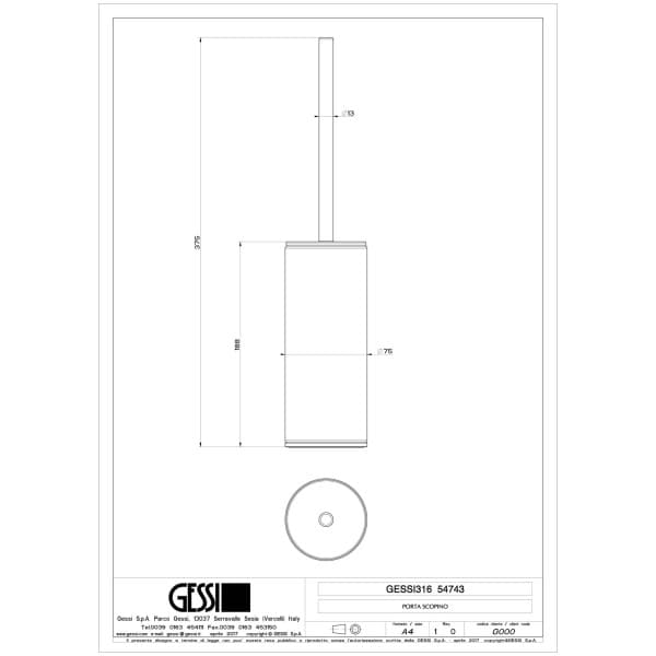 Gessi-GESSI316-ACCESSORIES-54743-Szczotka-WC-wiele-kolorow-rys-techniczny.jpg GESSI316 ACCESSORIES 54743 rysunek techniczny