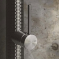 Gessi316 GESSI316 KITCHEN 60012 Bateria kuchenna z obrotowa wylewka z pojedynczym trybem strumienia wody wiele kolorow 239 Stal szczotkowana 707 Czarny metal szczotkowany PVD 708 Miedź szczotkowana PVD 726 Ciepła stal PVD