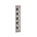 Gessi GESSI316 WELLNESS 43107 54518 Bateria podtynkowa termostatyczna 4 obiegowa high capacity przylacza 3 4 wiele kolorow 239 Stal szczotkowana 707 Czarny metal szczotkowany PVD 708 Miedź szczotkowana PVD 726 Ciepła stal PVD