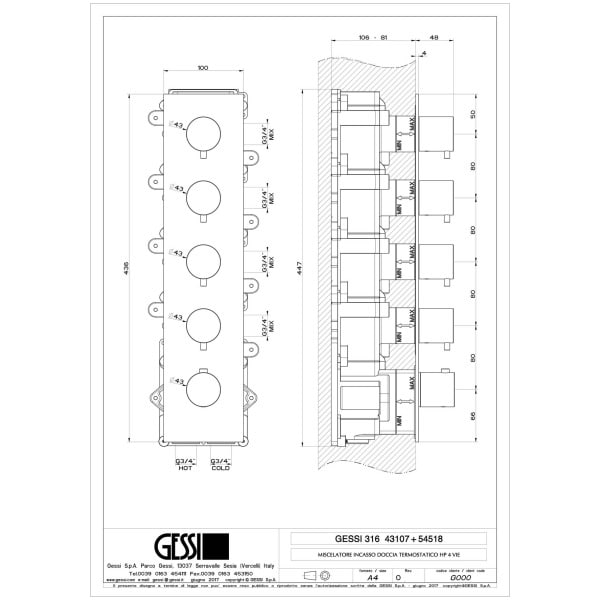 Gessi-GESSI316-WELLNESS-43107-54518-Bateria-podtynkowa-2-obiegowa-high-capacity-przylacza-3-4--wiele-kolorow-rys-techniczny.jpg GESSI316 WELLNESS 43107+54518 rysunek techniczny