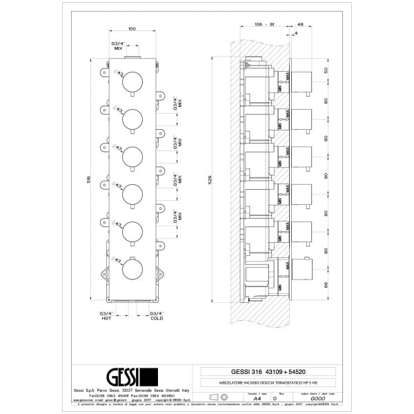 Gessi-GESSI316-WELLNESS-43109-54520-Bateria-podtynkowa-2-obiegowa-high-capacity-przylacza-3-4--wiele-kolorow-rys-techniczny.jpg GESSI316 WELLNESS 43109+54520 rysunek techniczny