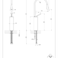 GOCCIA 33608 rysunek techniczny