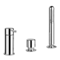 Gessi GOCCIA 33638 Bateria wannowa 3 otworowa z przelacznikiem przylacza 1 2 waz prysznicowy 15 m wyciagana sluchawka prysznicowa wiele kolorow 031 Chrom 124 Czarny metal GHRC 125 Miedź szczotkowana GHRC 147 Szczotkowany chrom 279 Biały CN 299 Czarny XL 126 Czarny Metal szczotkowany GHRC 123 Miedź GHRC