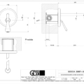 GOCCIA 33687+33684 rysunek techniczny