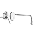 Gessi GOCCIA 33690 Bateria podtynkowa z wylewka dlugosc na zamowienie wiele kolorow 031 Chrom 147 Szczotkowany chrom 279 Biały CN 299 Czarny XL