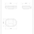 GOCCIA ACCESSORIES 38026 rysunek techniczny
