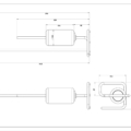 GOCCIA ACCESSORIES 38068 rysunek techniczny