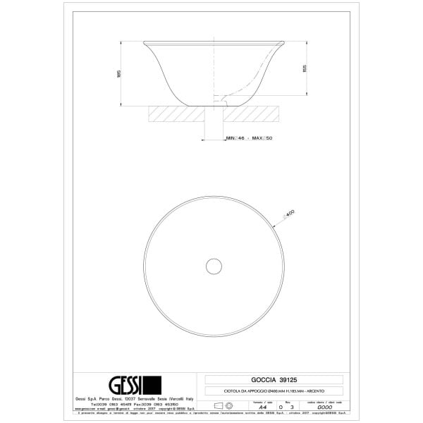 Gessi-GOCCIA-WASHBASINS-39125-Umywalka-nablatowa-sr400-mm-wysokosc-185-mm-blyszczaca-platyna-GRES-wiele-kolorow-rys-techniczny.jpg GOCCIA WASHBASINS 39125 rysunek techniczny