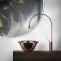 Gessi GOCCIA WASHBASINS 39126 Umywalka nablatowa sr400 mm wysokosc 185 mm miedz wiele kolorow 519 Gres