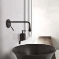 Gessi GOCCIA WASHBASINS 39134 Umywalka nablatowa sr500 mm wysokosc 300 mm w kolorze czarnym GRES wiele kolorow 519 Gres