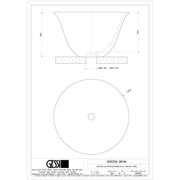 Gessi-GOCCIA-WASHBASINS-39134-Umywalka-nablatowa-sr500-mm-wysokosc-300-mm-w-kolorze-czarnym-GRES-wiele-kolorow-rys-techniczny.jpg GOCCIA WASHBASINS 39134 rysunek techniczny