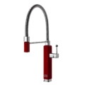Gessi HAPPY 60061 Bateria kuchenna z obrotowa wylewka z pojedynczym trybem strumienia wody wiele kolorow 102 149 Finox 279 Biały CN 298 Biały XL 299 Czarny XL 851 Rosso Happy
