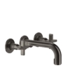 Gessi INCISO 45089 58194 Bateria prysznicowa podtynkowa trzyotworowa z wylewka wiele kolorow 031 Chrom 149 Finox 246 Złoty PVD 299 Czarny XL 706 Czarny Metal PVD 030 Miedź PVD 707 Czarny metal szczotkowany PVD 713 Antyczny mosiądz 708 Miedź szczotkowana PVD 727 Mosiądz szczotkowany PVD 187 Postarzany brąz