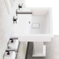 Gessi INCISO 45089 58194 Bateria prysznicowa podtynkowa trzyotworowa z wylewka wiele kolorow 031 Chrom 149 Finox 246 Złoty PVD 299 Czarny XL 706 Czarny Metal PVD 030 Miedź PVD 707 Czarny metal szczotkowany PVD 713 Antyczny mosiądz 708 Miedź szczotkowana PVD 727 Mosiądz szczotkowany PVD 187 Postarzany brąz