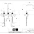 INCISO 58014 rysunek techniczny
