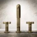 Gessi INCISO 58113 Bateria umywalkowa trzyotworowa z wylewka korkiem automatycznym wiele kolorow 031 Chrom 149 Finox 246 Złoty PVD 299 Czarny XL 706 Czarny Metal PVD 030 Miedź PVD 707 Czarny metal szczotkowany PVD 713 Antyczny mosiądz 708 Miedź szczotkowana PVD 727 Mosiądz szczotkowany PVD 187 Postarzany brąz