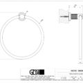 INCISO ACCESSORIES 58509 rysunek techniczny