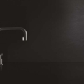 Gessi INCISO KITCHEN 58701 Bateria kuchenna trzyotworowa z obrotowa wylewka wiele kolorow 031 Chrom 149 Finox 299 Czarny XL 706 Czarny Metal PVD 030 Miedź PVD 707 Czarny metal szczotkowany PVD 708 Miedź szczotkowana PVD