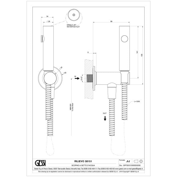 Gessi-INCISO-SHOWER-58151-Hydroszczotka-z-przylaczem-1-2-wiele-kolorow-rys-techniczny.jpg INCISO SHOWER 58151 rysunek techniczny