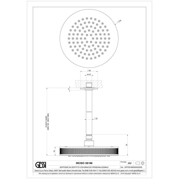 Gessi-INCISO-SHOWER-58188-Deszczownica-sufitowa-srednica-sr200-mm-z-regulacja-i-antilimestone-dlugosc-na-zadanie-105-max-1855-mm-przylacze-1-2-wiele-kolorow-rys-techniczny.jpg INCISO SHOWER 58188 rysunek techniczny