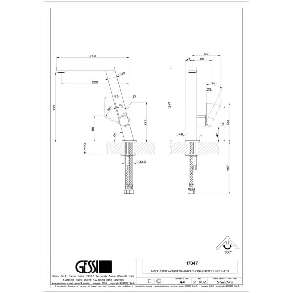Gessi-INCLINE-17047-Bateria-kuchenna-z-obrotowa-wylewka-360-°-wiele-kolorow-rys-techniczny.jpg INCLINE 17047 rysunek techniczny