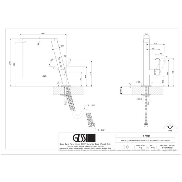 Gessi-INCLINE-17101-Bateria-kuchenna-z-obrotowa-wylewka-wiele-kolorow-rys-techniczny.jpg INCLINE 17101 rysunek techniczny
