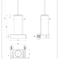 ISPA ACCESSORIES 41619 rysunek techniczny