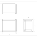 ISPA ACCESSORIES 41631 rysunek techniczny