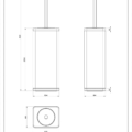 ISPA ACCESSORIES 41643 rysunek techniczny