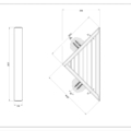 ISPA ACCESSORIES 41661 rysunek techniczny