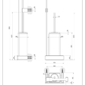 ISPA ACCESSORIES 41667 rysunek techniczny