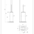 ISPA ACCESSORIES 41733 rysunek techniczny
