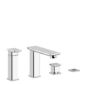 Gessi ISPA BATH 41037 Bateria wannowa 4 otworowa z wylewka i przelacznikiem waz prysznicowy 15m wiele kolorow 031 Chrom