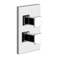 Gessi ISPA SHOWER 09269 41122 Bateria termostatyczna z przylaczami 1 2 filtrami i przelacznikiem jednoobiegowym 1 2 z glowica ceramiczna wiele kolorow 031 Chrom