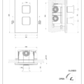 ISPA SHOWER 09269+41122 rysunek techniczny