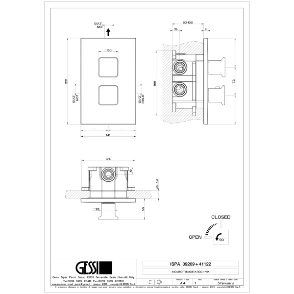 Gessi-ISPA-SHOWER-09269-41122-Bateria-termostatyczna-z-przylaczami-1-2-filtrami-i-przelacznikiem-jednoobiegowym-1-2-z-glowica-ceramiczna-wiele-kolorow-rys-techniczny.jpg ISPA SHOWER 09269+41122 rysunek techniczny