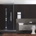 Gessi ISPA SHOWER 33095 Deszczownica scienna ISPA wiele kolorow 238 Polerowana lustrzana stal