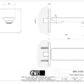 ISPA SHOWER 41103 rysunek techniczny